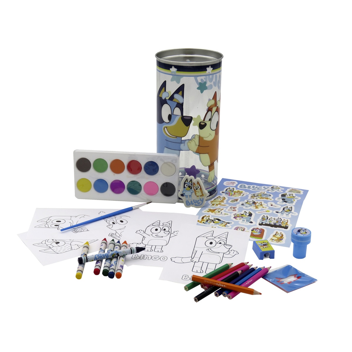 Imagen 0 de Hucha set de actividades 38 piezas Bluey CyP Brands azul multicolor