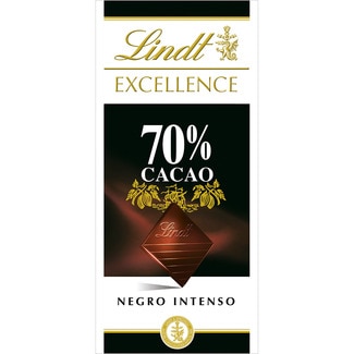 chocolate negro 70% cacao tableta 100 g - Lindt Excellence