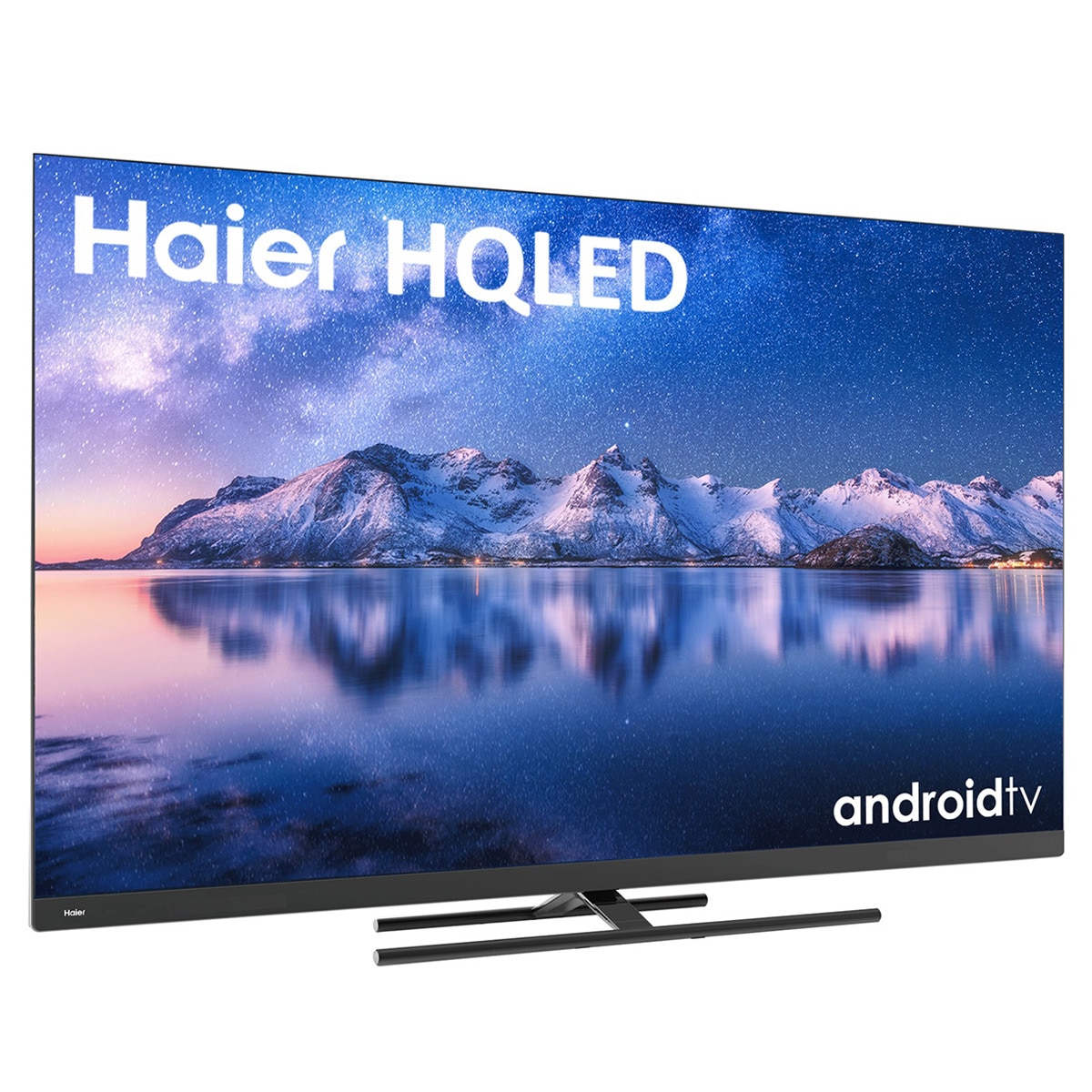 TV HQLED 165 cm (65") Haier H65S800UG S8 Series 4K UHD Android TV 11 Altavoz Frontal (Reacondicionado Grado C) Plata-1