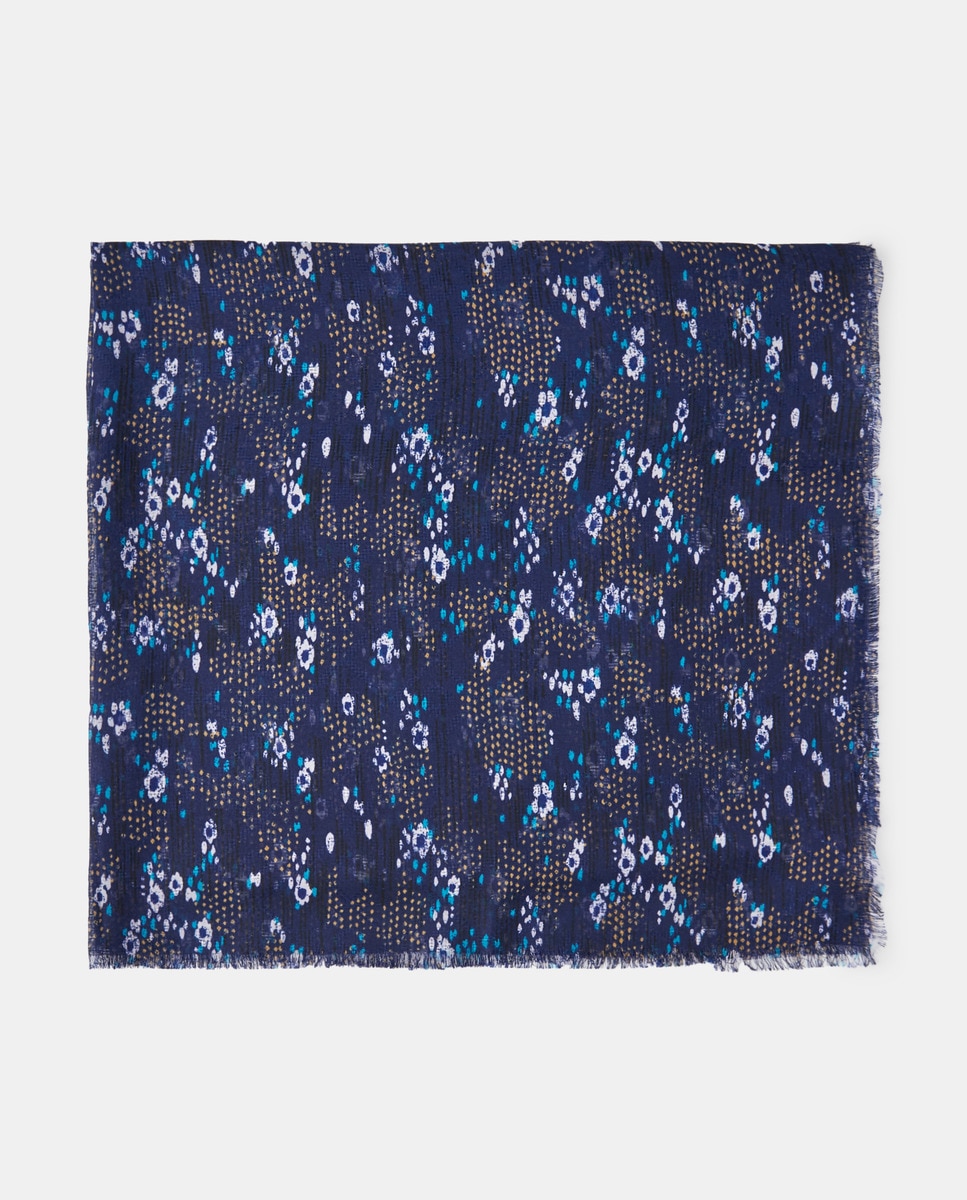 Foulard à motif dans les tons