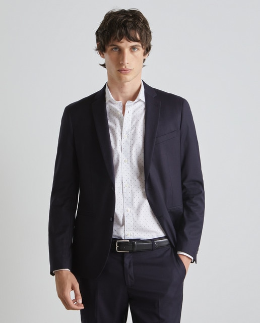 Imagen 0 de Chaqueta de traje para hombre lisa 440 Azulón