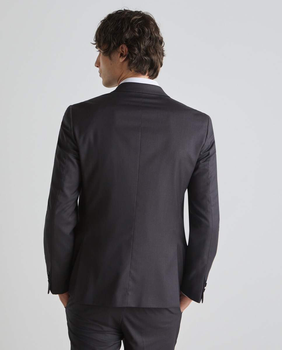 Chaqueta de traje para hombre lisa - Easy Wear - 830 Antracita 830 Antracita-8