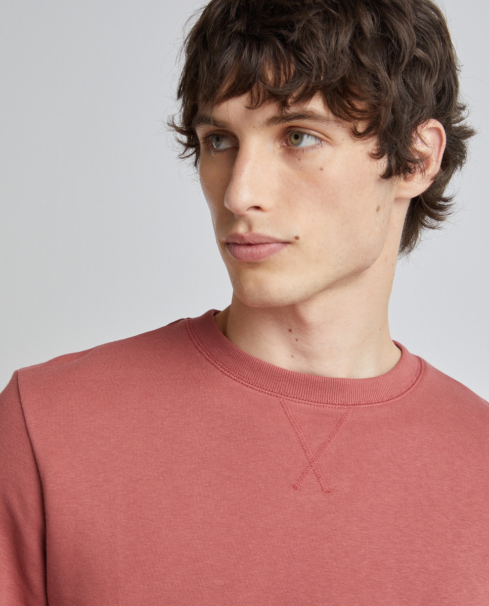 Sweat à col rond en uni