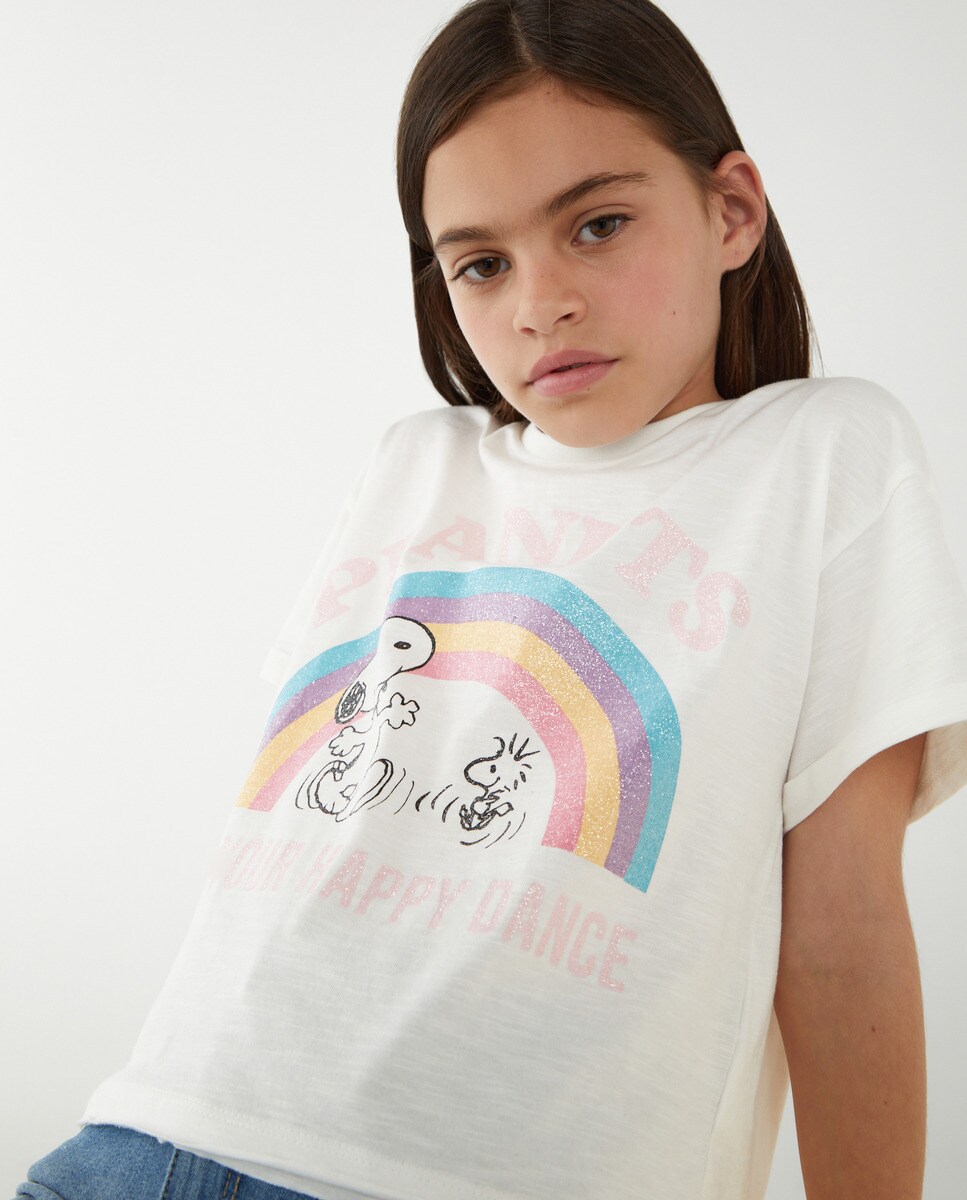 Tshirt manches courtes licence Snoopy