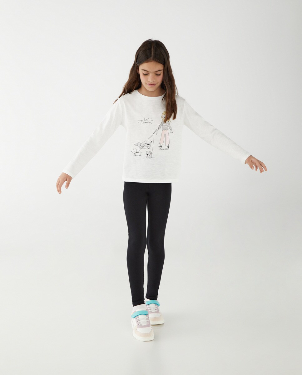 Leggings basiques unis