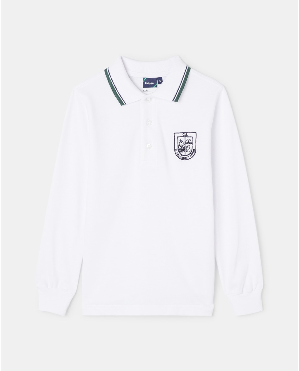 Polo d'uniforme à manches longues
