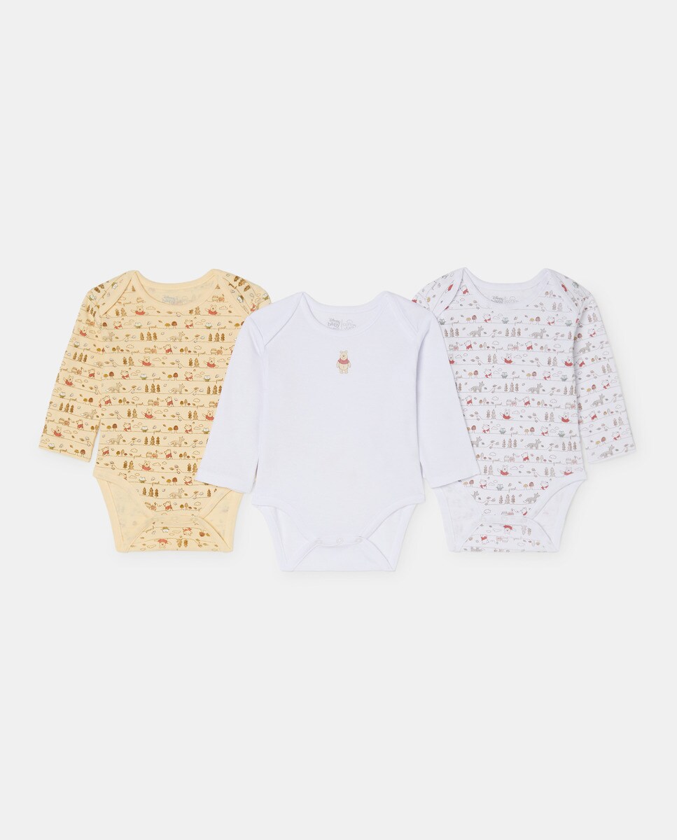 Lot de 3 bodies manches longues