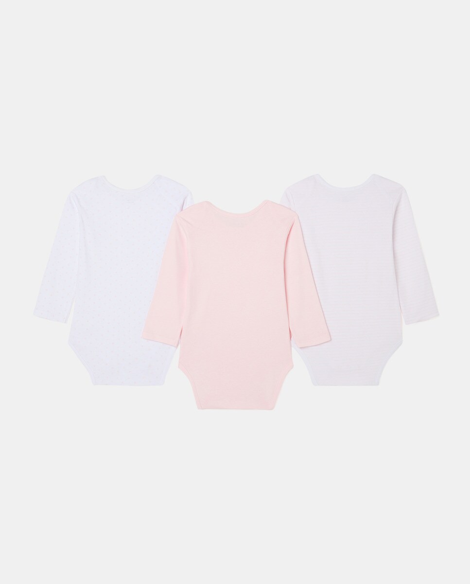 Lot de 3 bodies manches longues