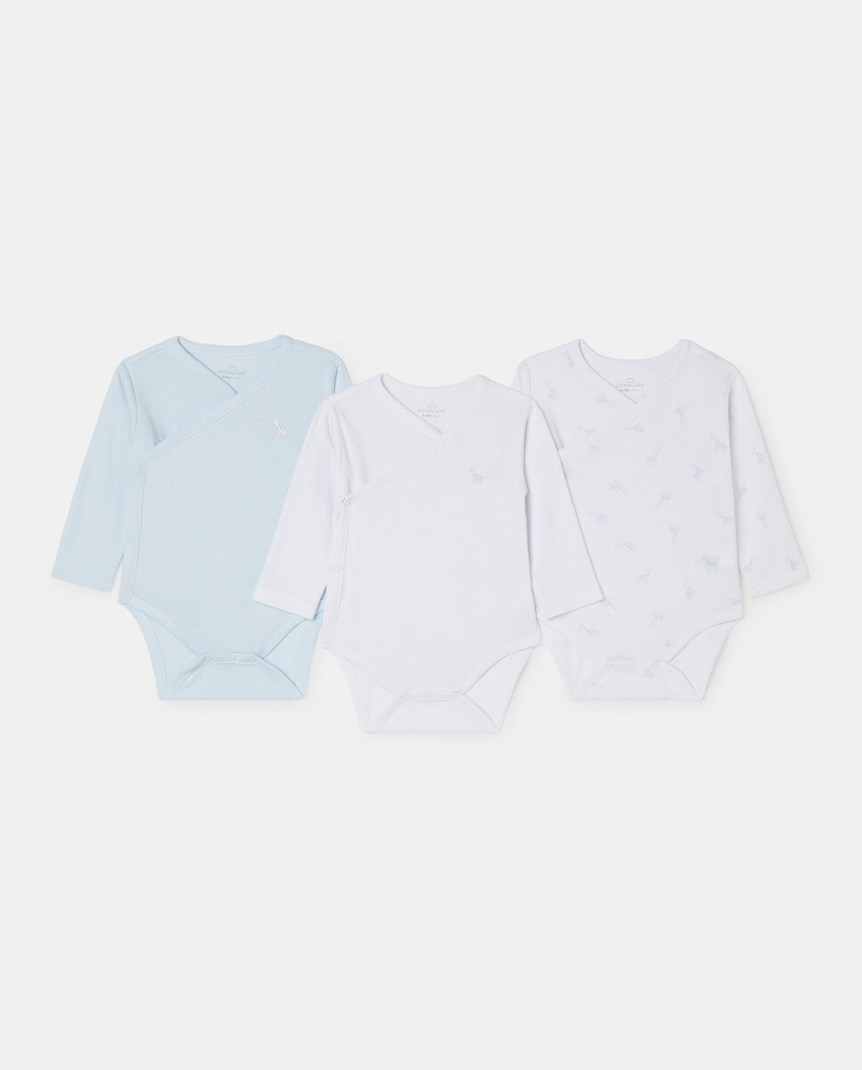 Lot de 3 bodies manches longues