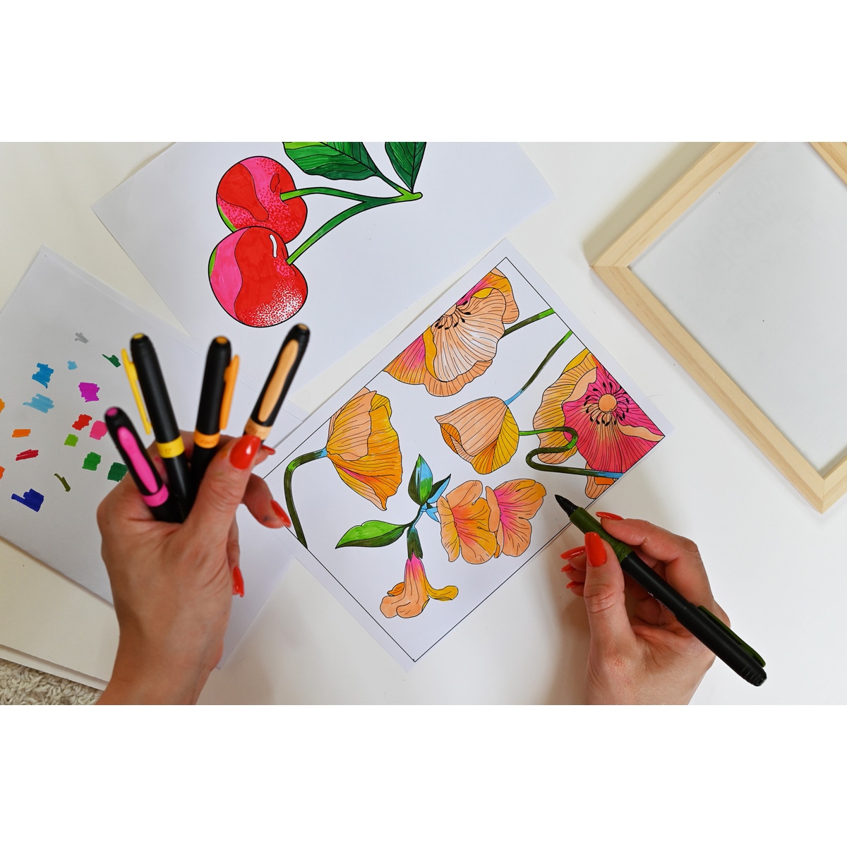 24 Rotuladores Colorear Premium Intensity BIC Multicolor-3