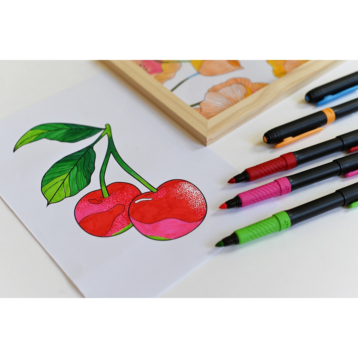 24 Rotuladores Colorear Premium Intensity BIC Multicolor-2