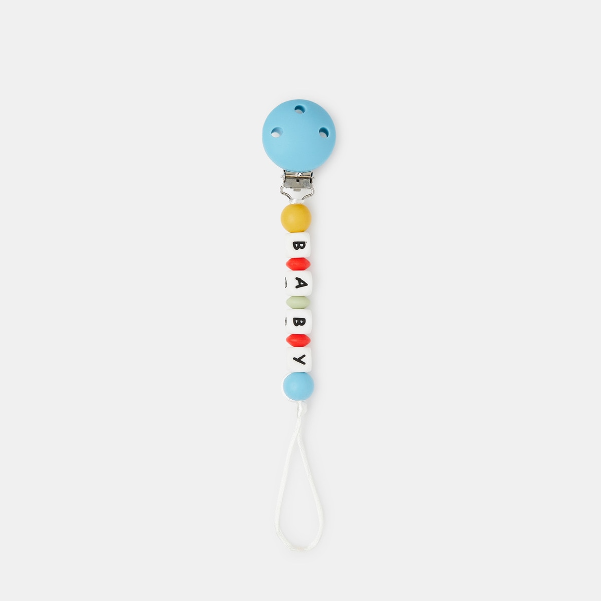 Pinça para Chupeta em Silicone Baby Multicolor-1