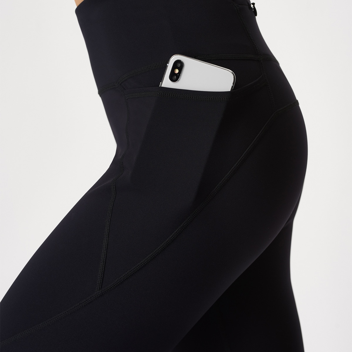 Leggings de Mulher Power 7/8 Workout Preto-5