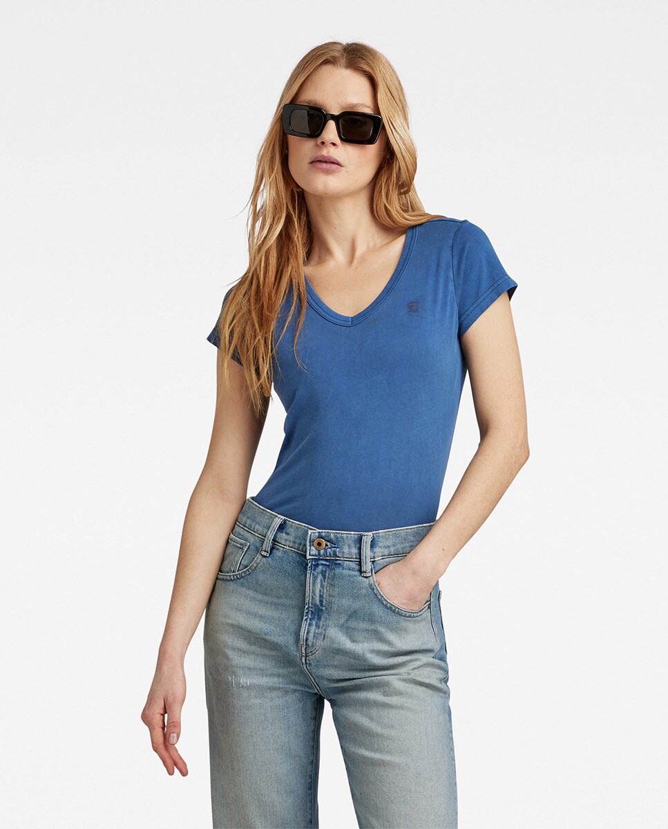 Tshirt Eyben en maille douce avec motif GStar RAW sur la poitrine