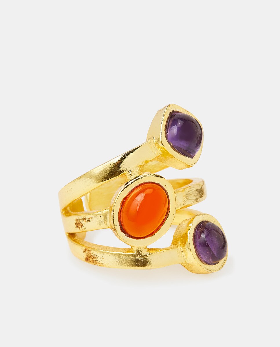 Bague grandes pierres