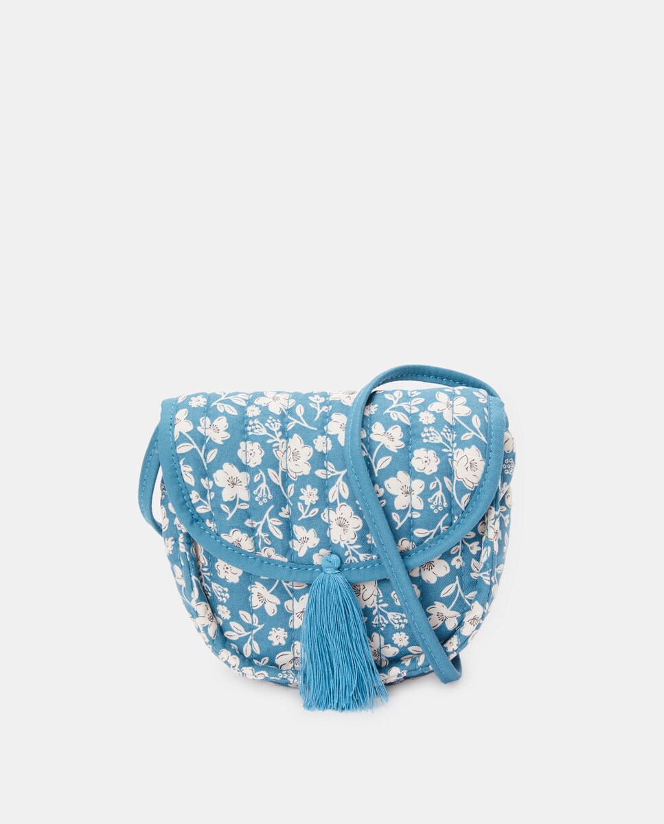 Sac à bandoulière matelassé imprimé