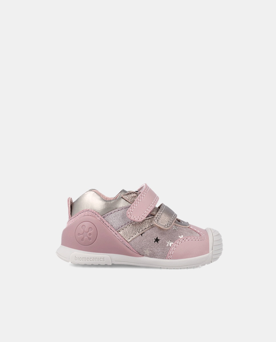 Chaussures style running basses à double bride autoagrippante