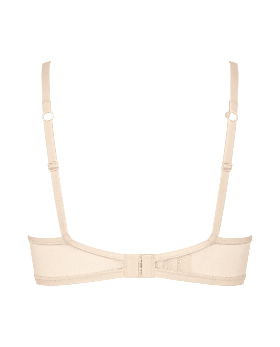 Soutien de Copa Moldada sem Aros, com Alto Suporte e em Tecido FlexiMesh Areia-5