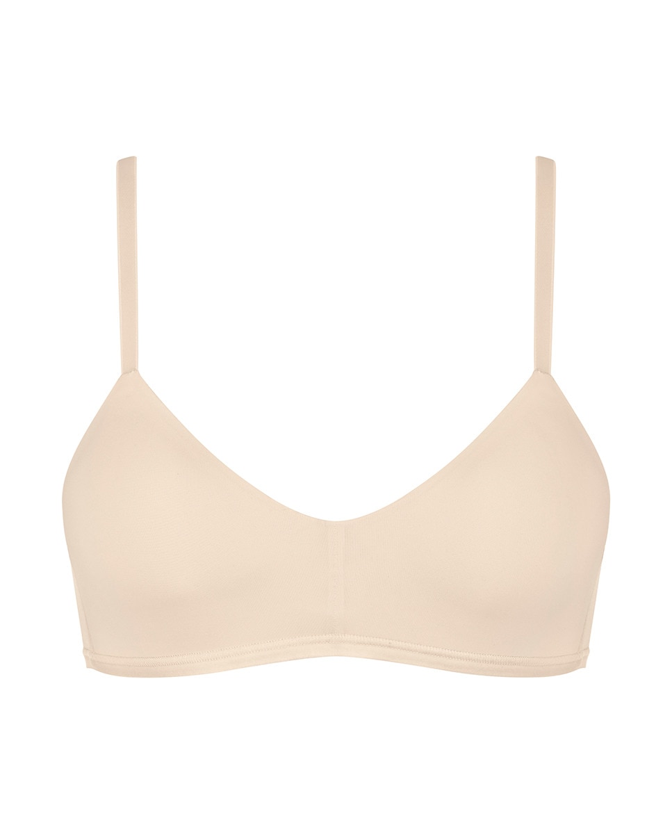 Soutien de Copa Moldada sem Aros, com Alto Suporte e em Tecido FlexiMesh Areia-4