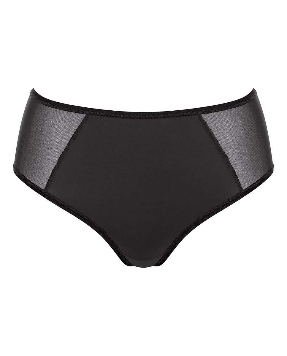 Cueca de Cintura Subida Super Elástica Preto-4