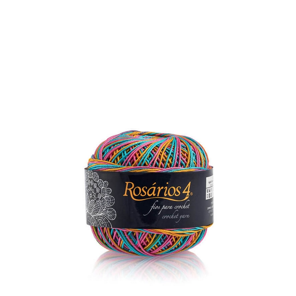 Imagem 0 de Novelo de Crochet N.°6 - Cores Matizadas