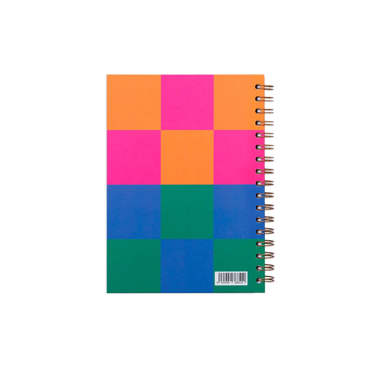 Bloco Espiral de Capa Dura 200 Páginas Disfrutar Espanhol - 150x220 mm - Multicolor Multicolor-8