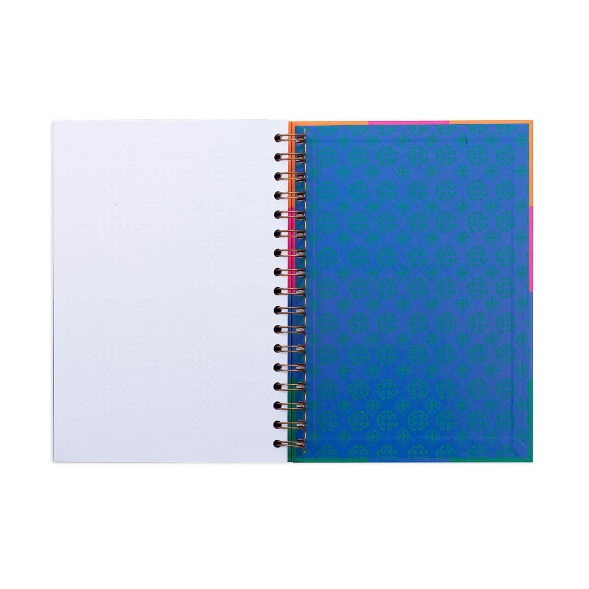 Bloco Espiral de Capa Dura 200 Páginas Disfrutar Espanhol - 150x220 mm - Multicolor Multicolor-7