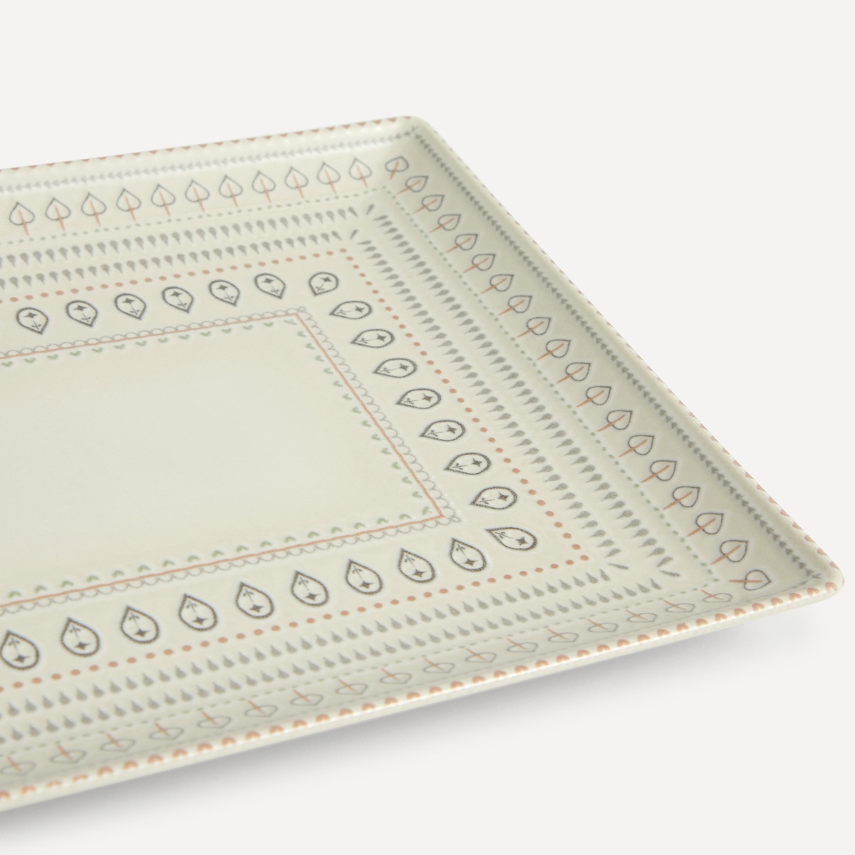 Fuente rectangular Meda Basics El Corte Inglés Crema-3