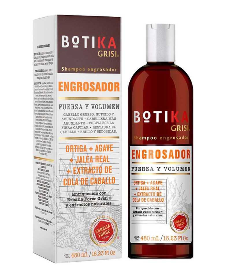 Champú Engrosador BotiKa 480 ml Grisi 2
