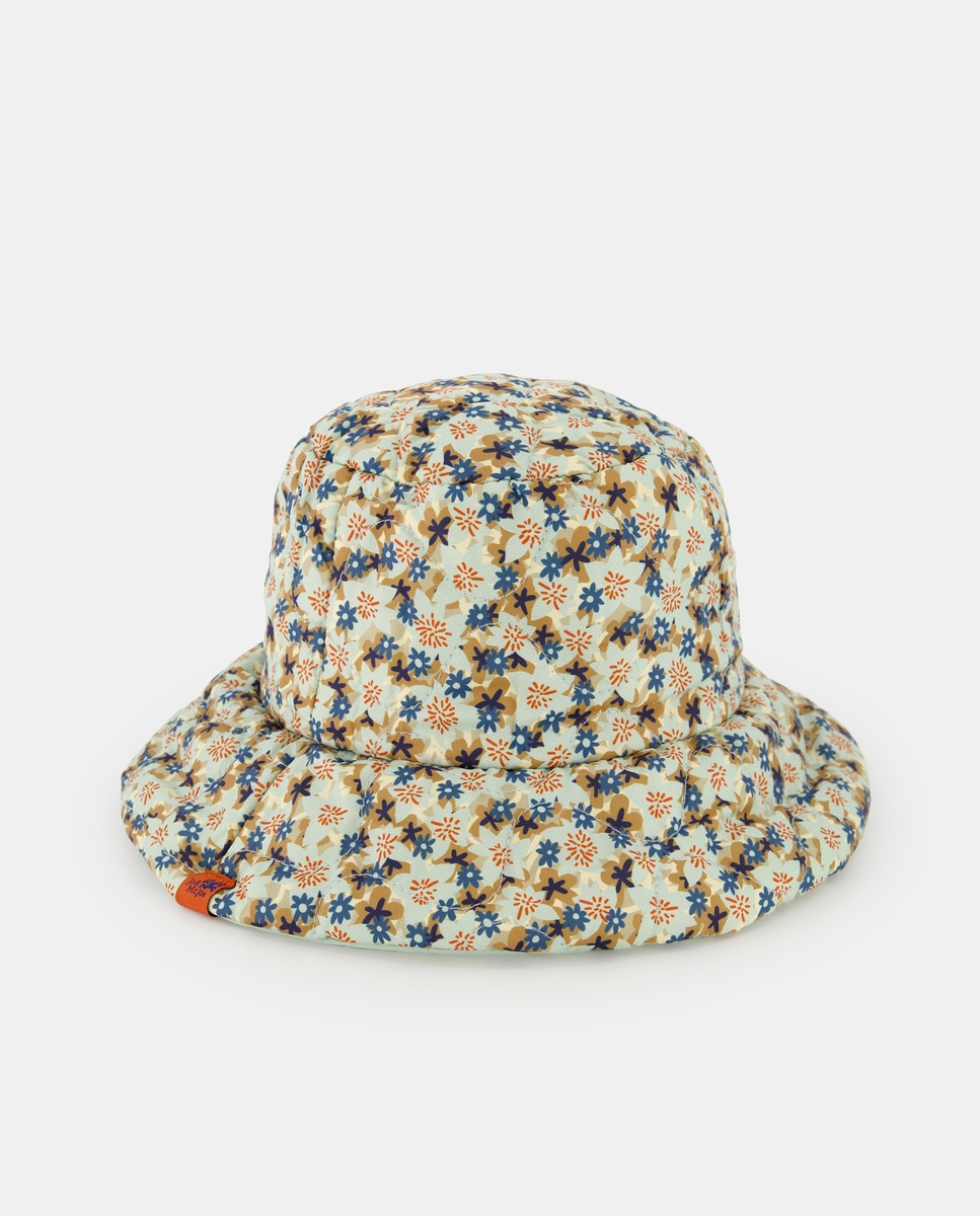 Bucket matelassé réversible avec imprimé