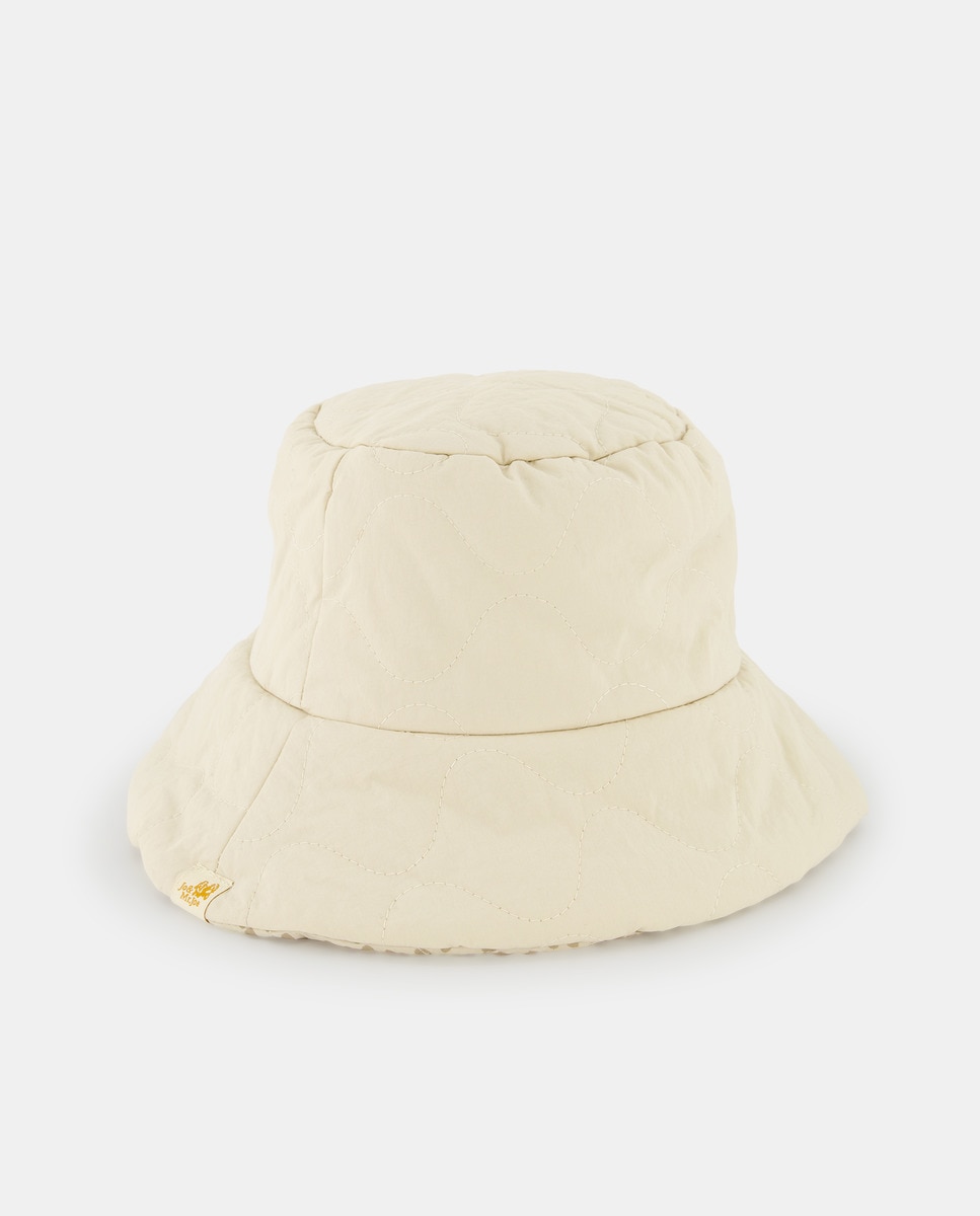 Bucket matelassé réversible avec imprimé