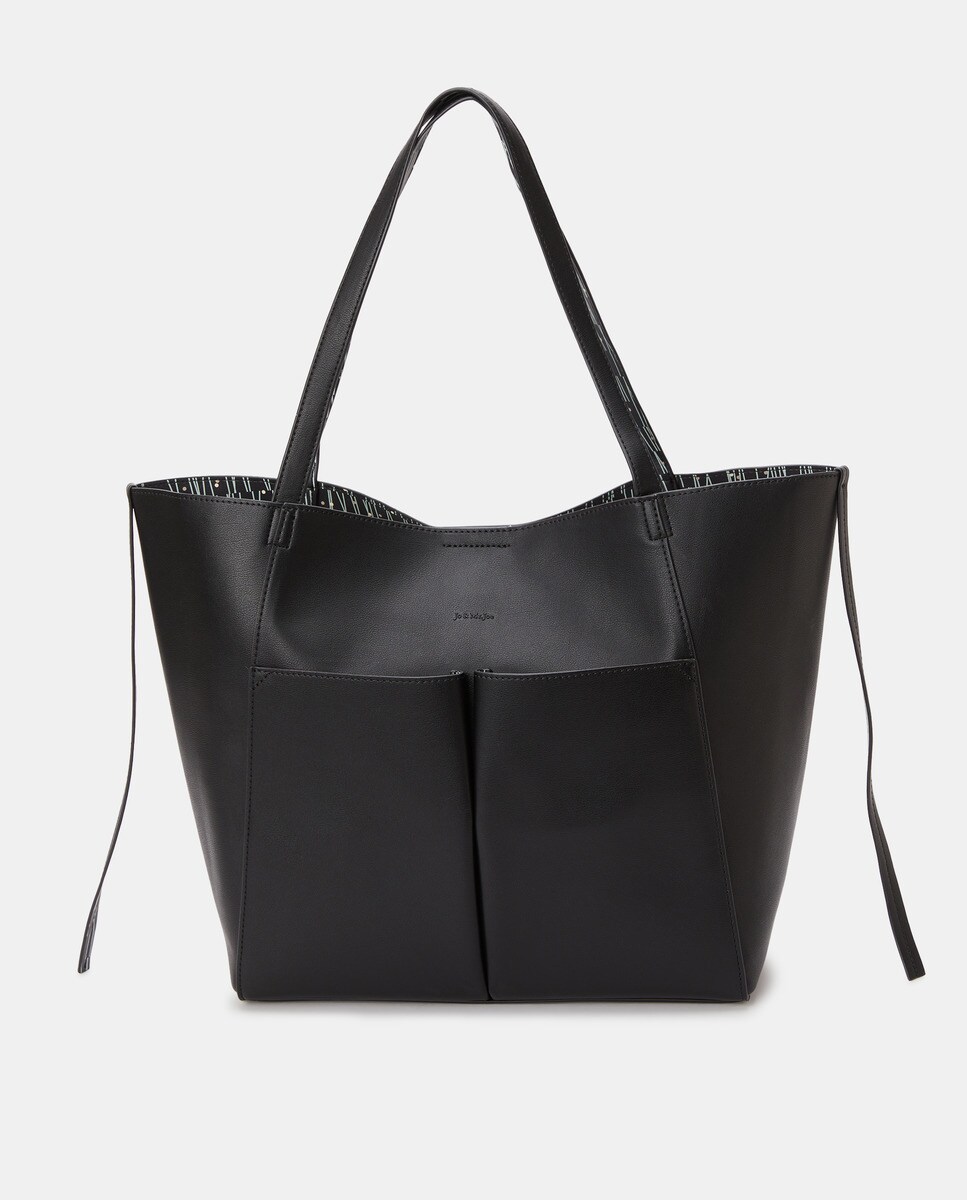 Sac porté épaule avec logo à fermoir aimanté