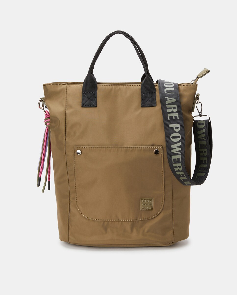 Sac messenger nylon textile