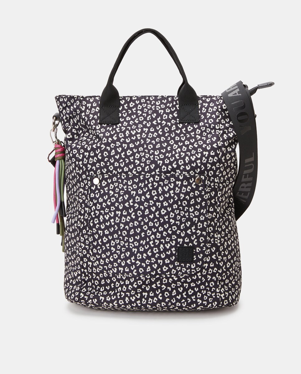 Sac messenger nylon textile