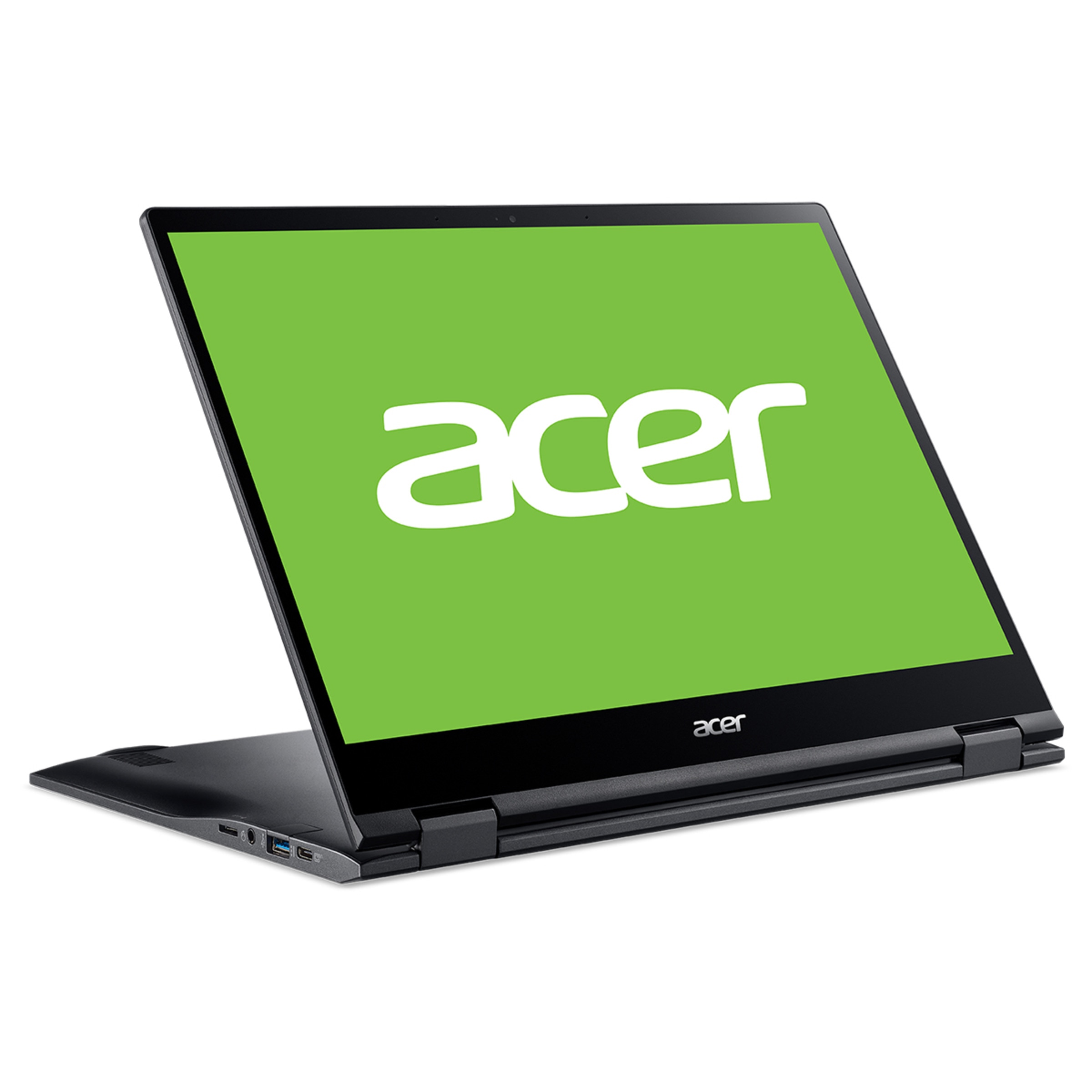 Convertible 2 en 1 Acer Chromebook Spin 513, MTK, 8GB, 128GB Flash, 13,5", ChromeOS (Reacondicionado Grado C) Plata-1