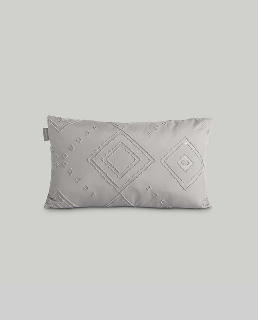 Imagen 0 de Funda cojín Don algodón 030x050 cm. Evelia gris