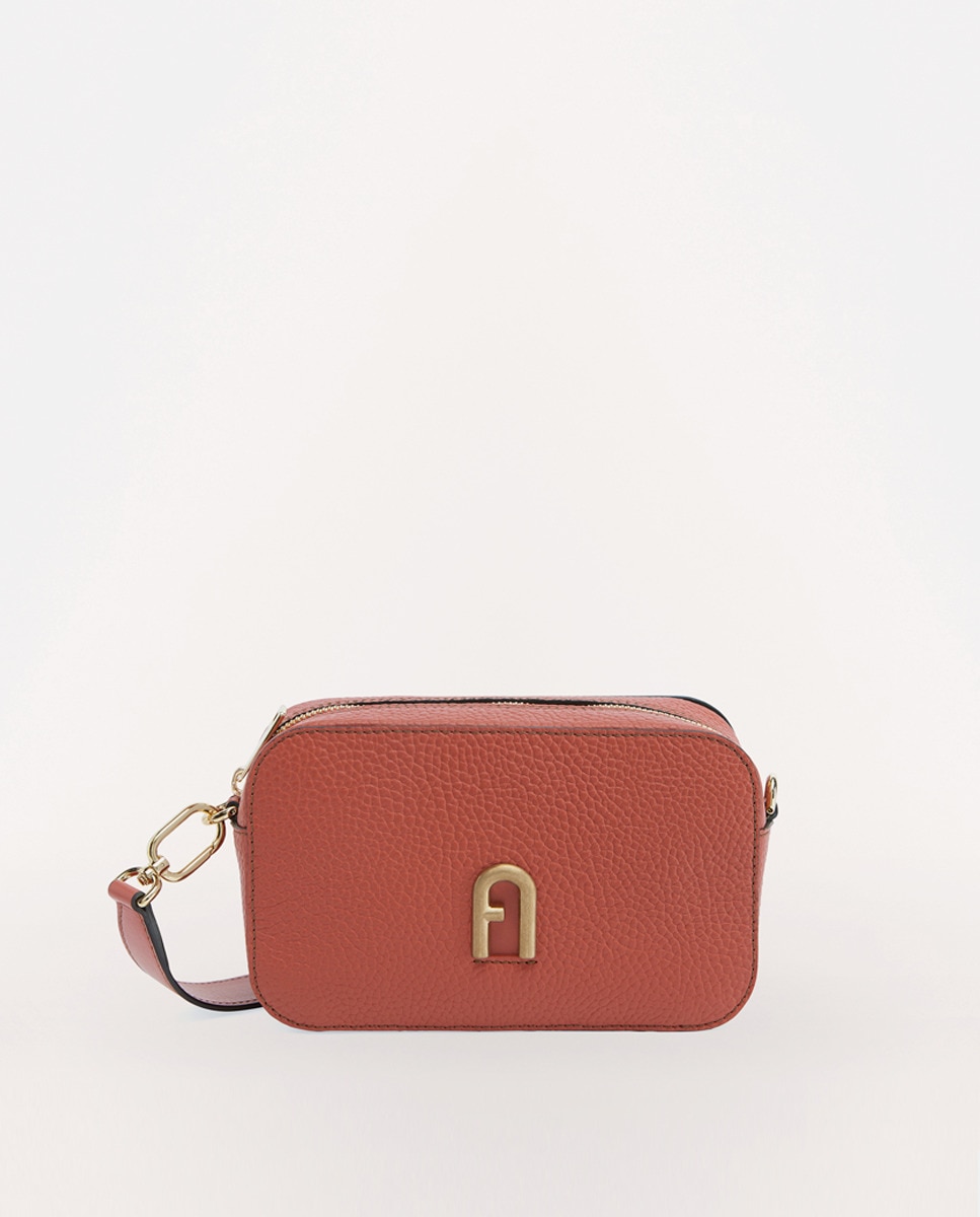 Minisac à bandoulière Primula avec logo en métal