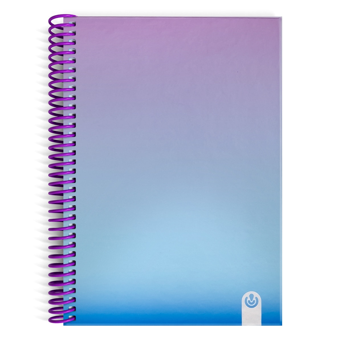 Caderno Forrado de 80 Folhas A5 Quadriculado Gradient 5