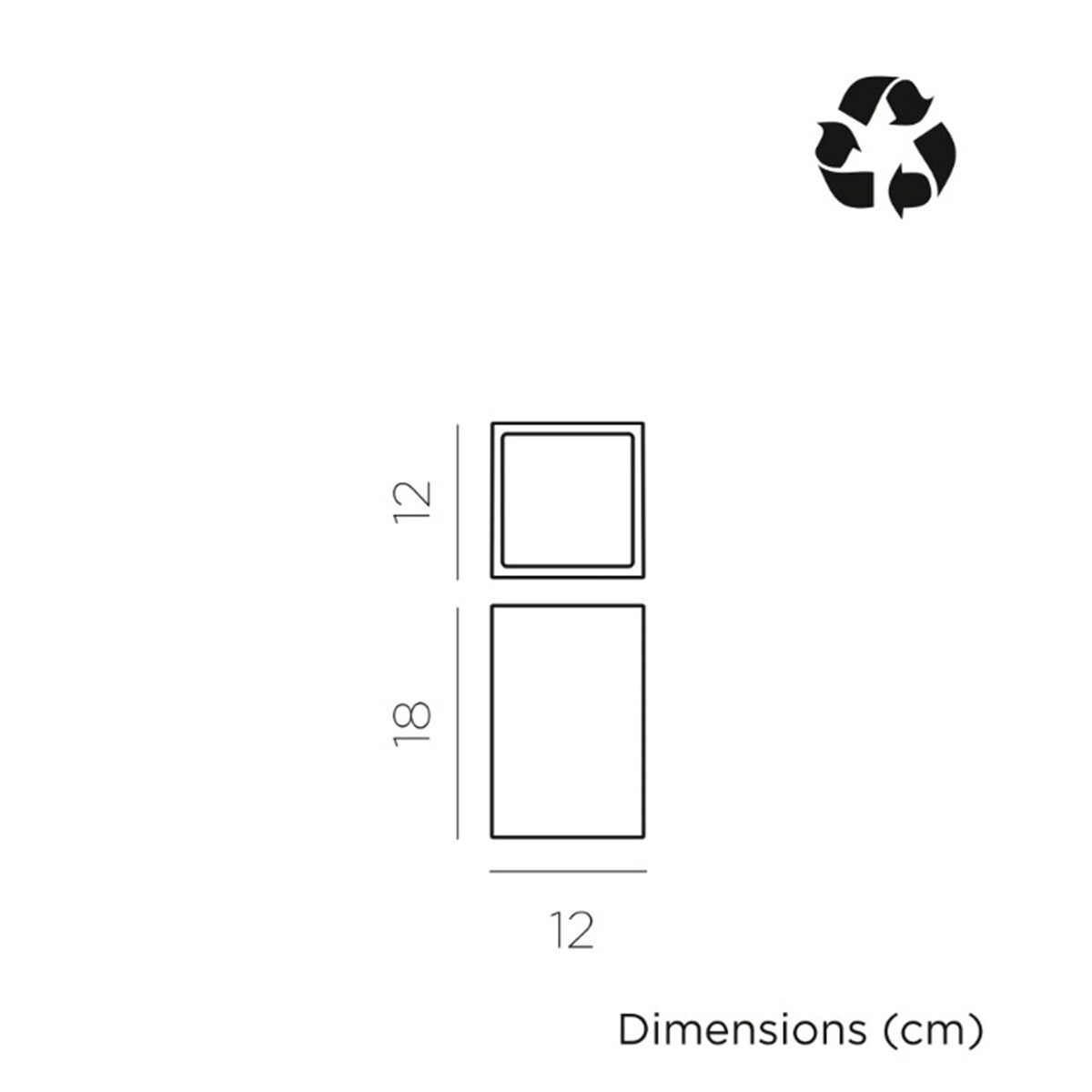 Aplique Solar Wally 12 Branco-3