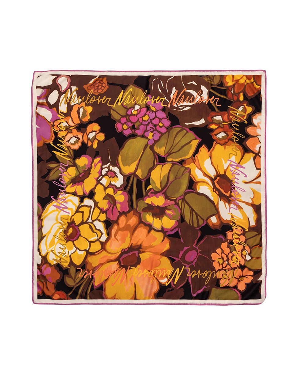 Foulard imprimé floral