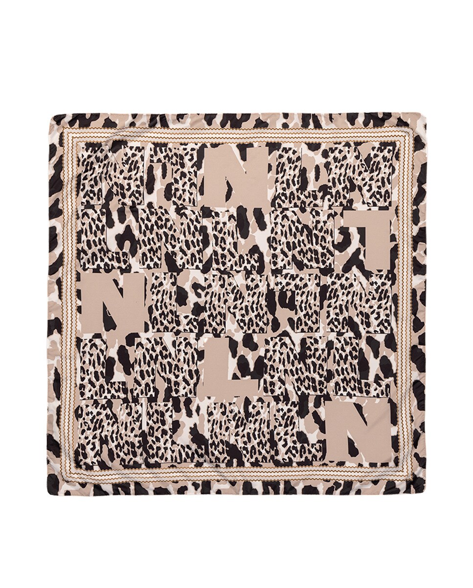 Foulard imprimé animal print