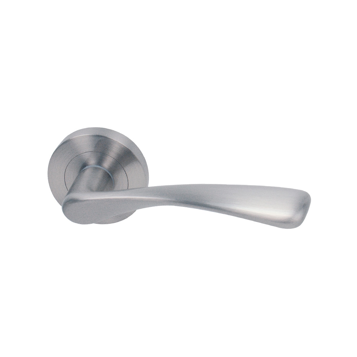 Juego Manilla Roseta Redonda 50 x 125 x 50 mm Cromo satinado-1