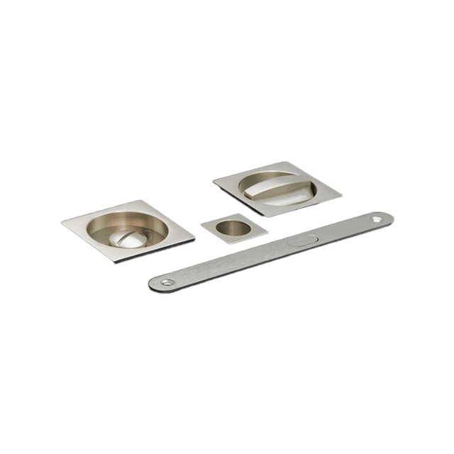 Imagen 0 de Kit Puertas Correderas Embutir Cuadrado  56 x 56 mm - 160 x 17 mm