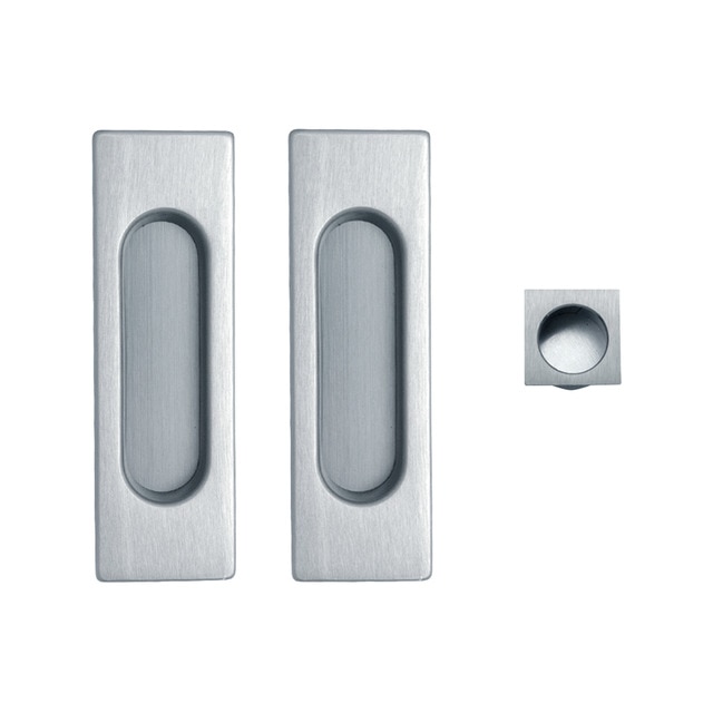 Imagen 0 de Kit Puertas Correderas Embutir Rectangular  30 Ø - 125 x 21 mm