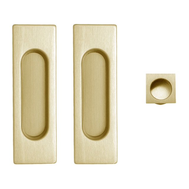 Imagen 0 de Kit Puertas Correderas Embutir Rectangular  30 Ø - 125 x 21 mm