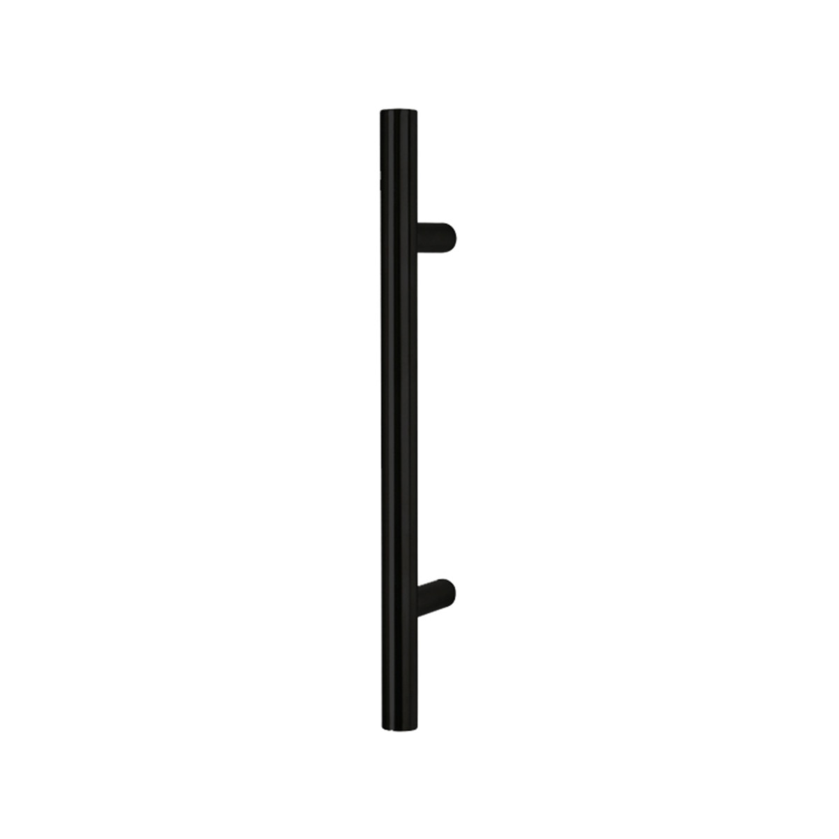 Tirador para Puertas Interior 500 x 30 x 75 mm Negro-1