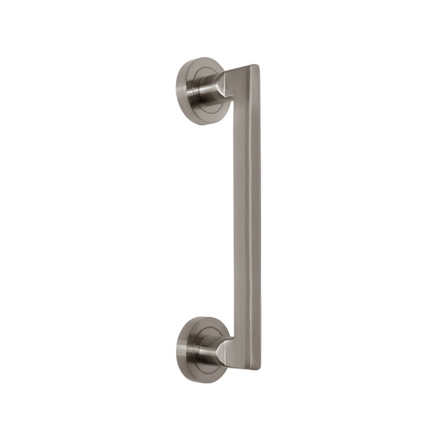 Imagen 0 de Tirador Roseta Redonda para Puertas de Paso 250 x 52 x 60 mm