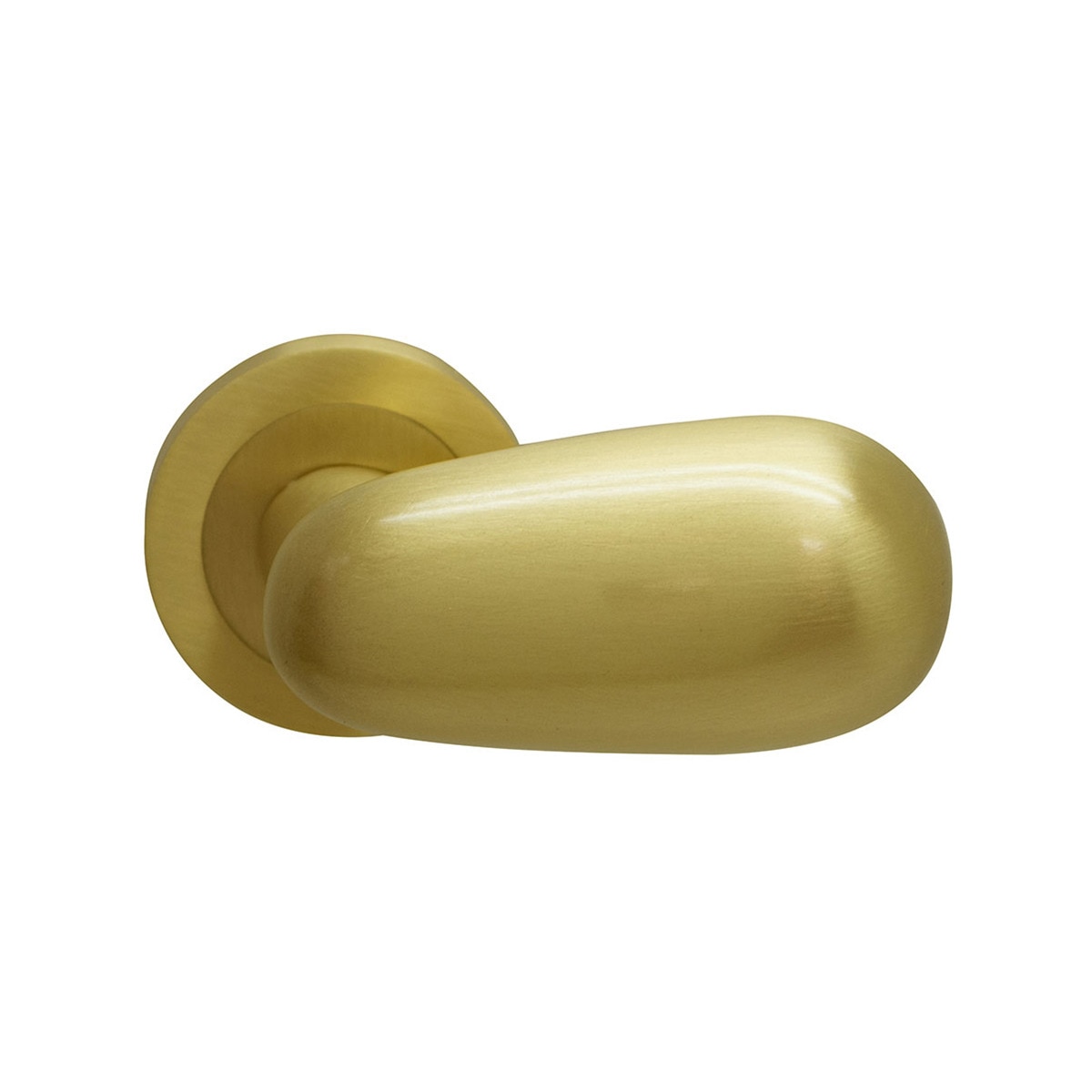 Juego Manilla Roseta Redonda 50 x 89 x 70 mm Latón mate-1