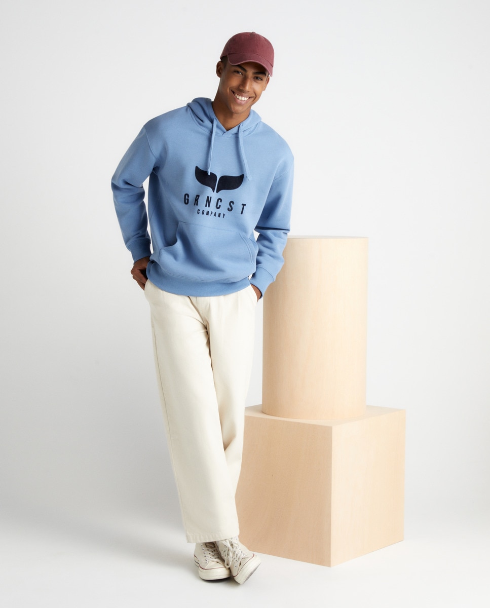 Sweat à capuche avec logo