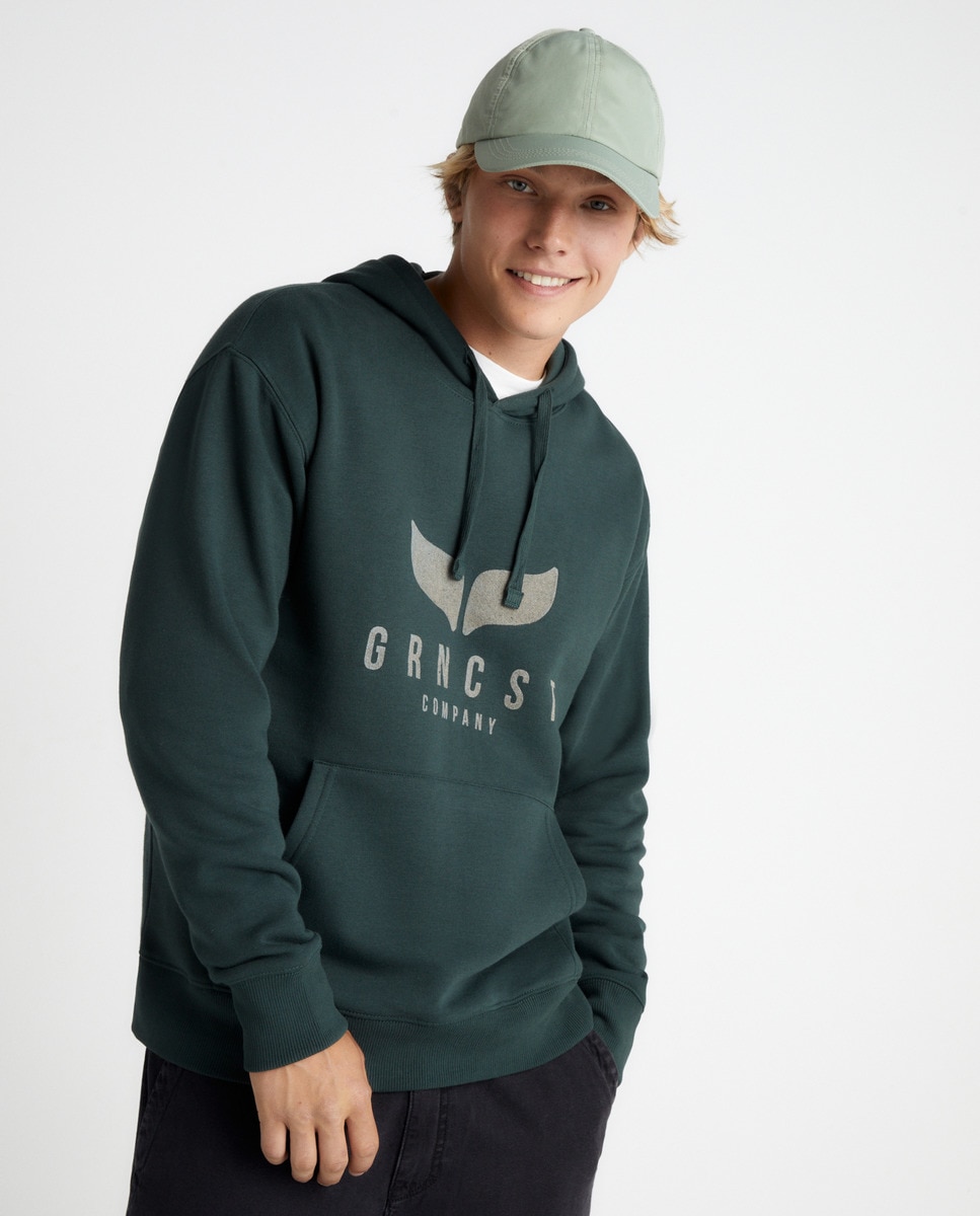 Sweat à capuche avec logo